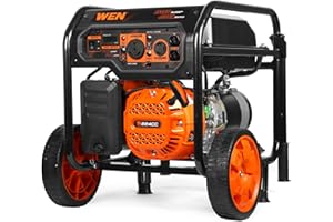 WEN 5600-Watt Portable Generator, 224cc, Transfer-Switch and RV-Ready (GN5600)