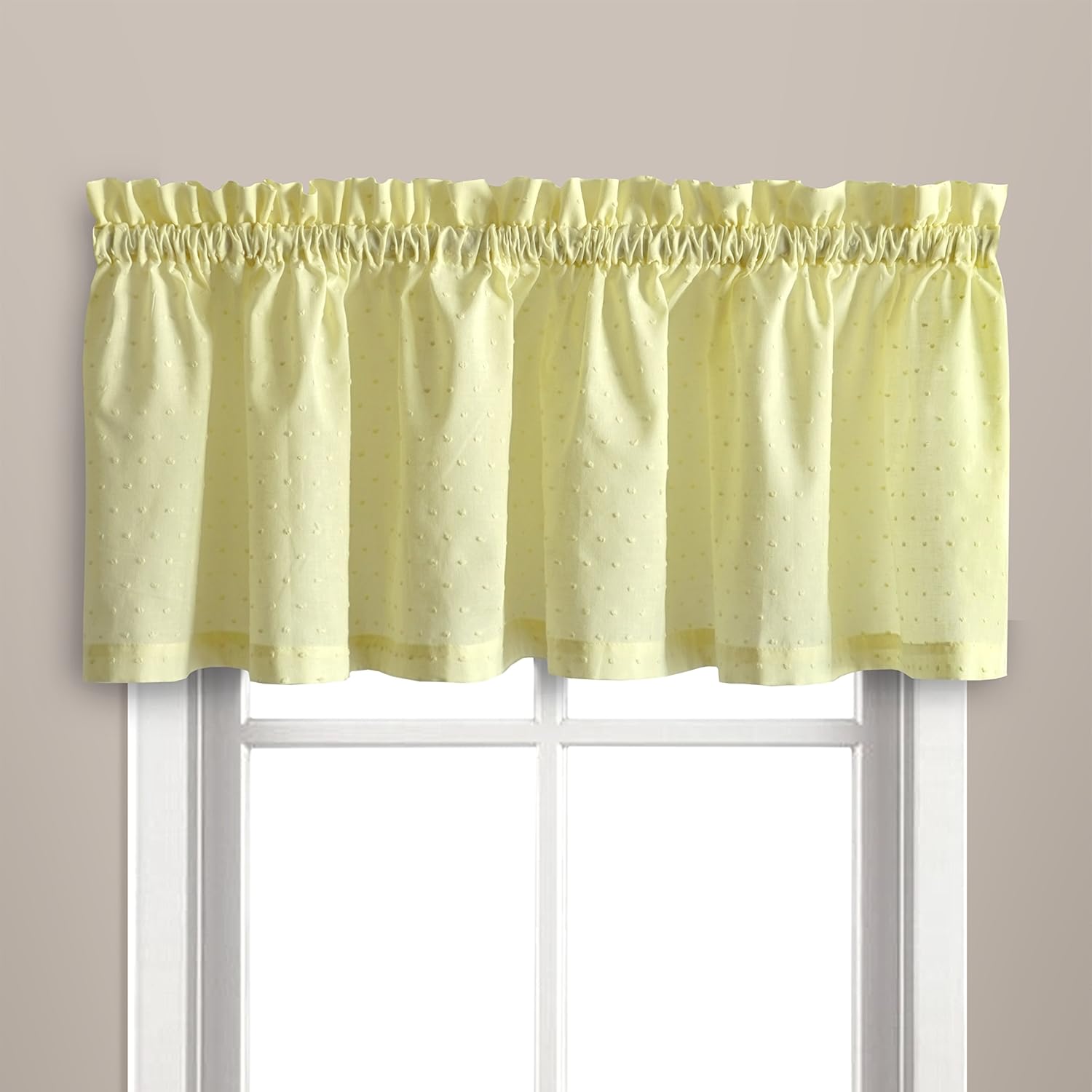 Amazon Com United Curtain Dorothy Window Curtain Swiss Dot