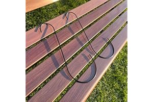 2-Pack 11.8Inch Bird Feeder Hook for Home Balcony - Outdoor Gardening Hanger for Rural and Garden Use