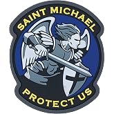 Saint Michael Modern PVC Patch