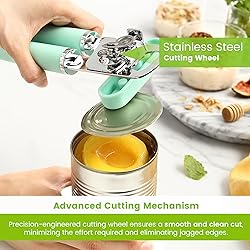 Spring Chef Stainless Steel Can Opener - Manual