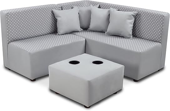 Amazon Com Kangaroo Trading Co Kid S Sectional Set Upholstered