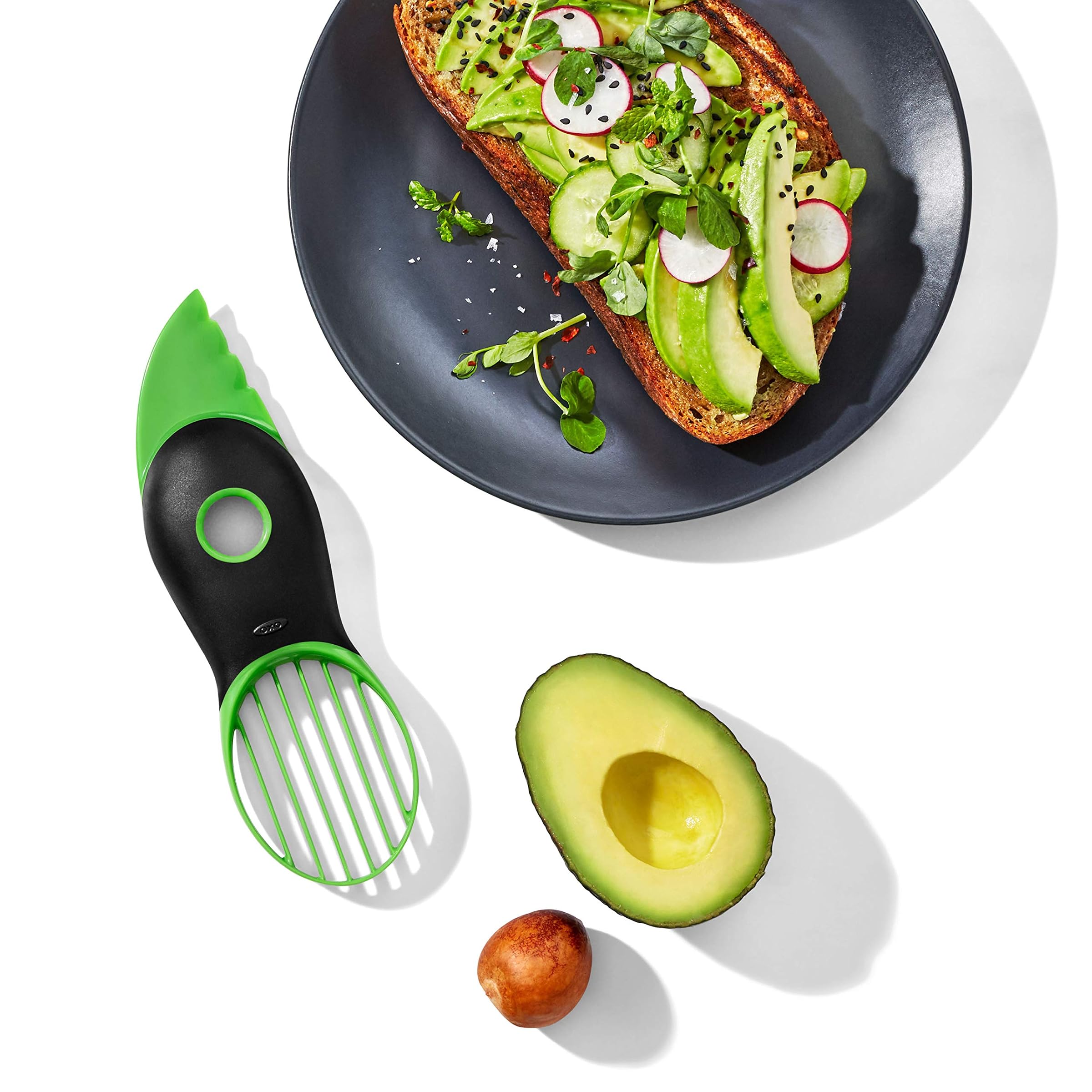 OXO 1252180 Avocado Slicer, Green