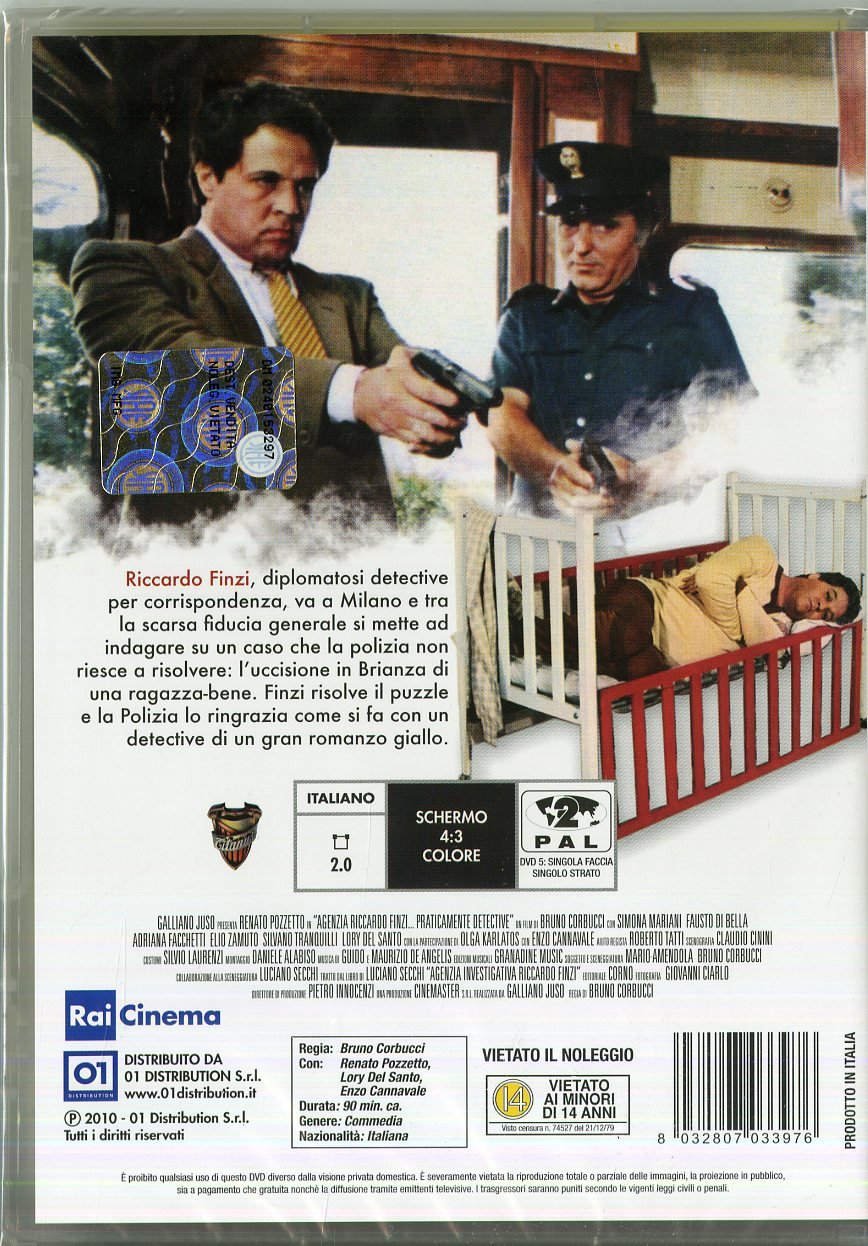Cast Di Agenzia Riccardo Finzi... Praticamente Detective