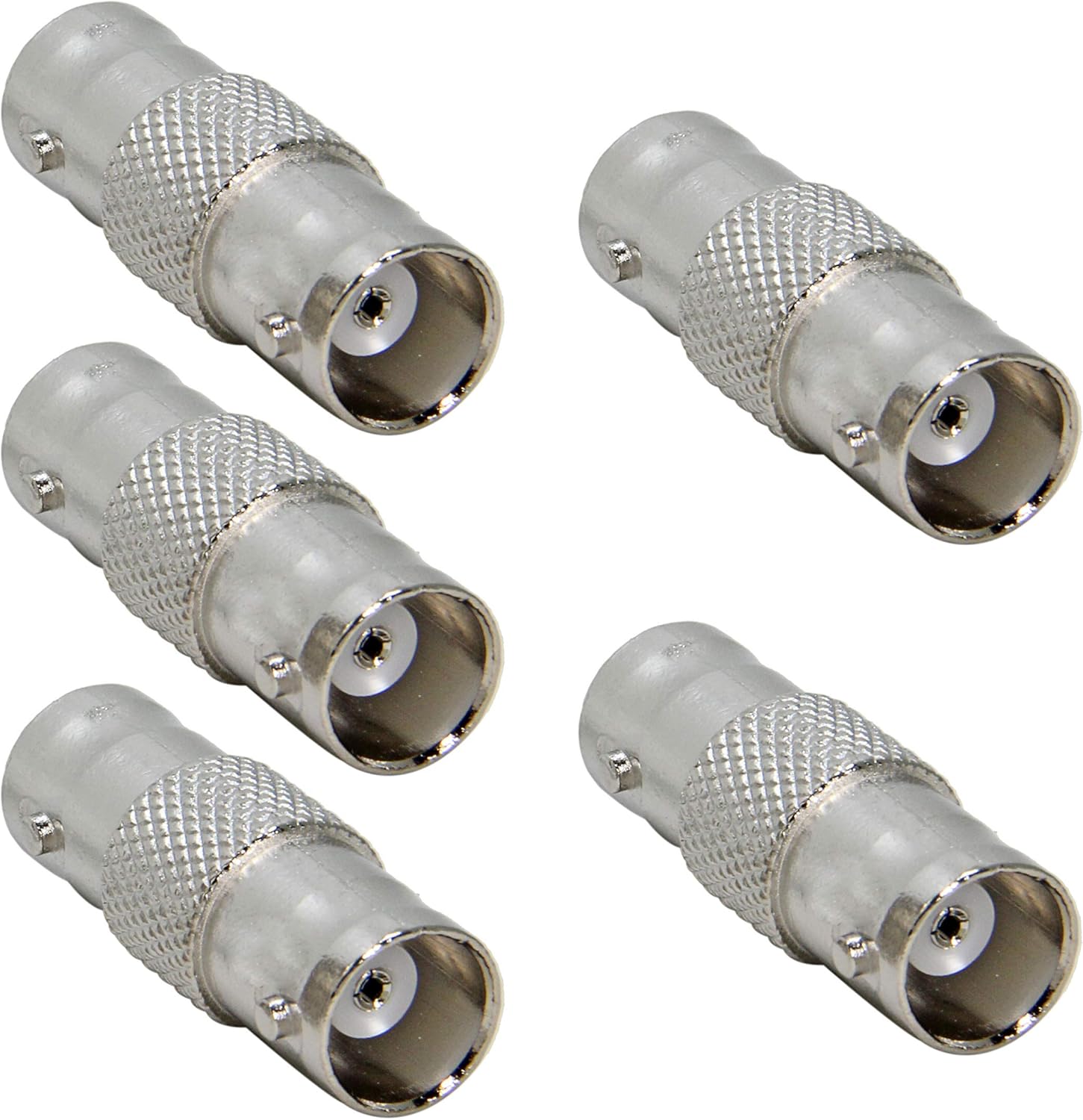 BNC Female to Female, RFAdapter 5Pack BNC Barrel Connector Coupler