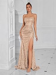 ADYCE Elegant Evening Dress Women Party Long Formal