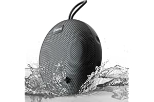 GTQKING Bluetooth Speaker, Shower Speaker IPX8 Waterproof, Bluetooth 5.3 Portable Speaker Bluetooth Wireless with Loud HD Sound and Robust Bass,24H fo Riding Time, Kayaking, Climbing, Beaches Outdoor Speakers