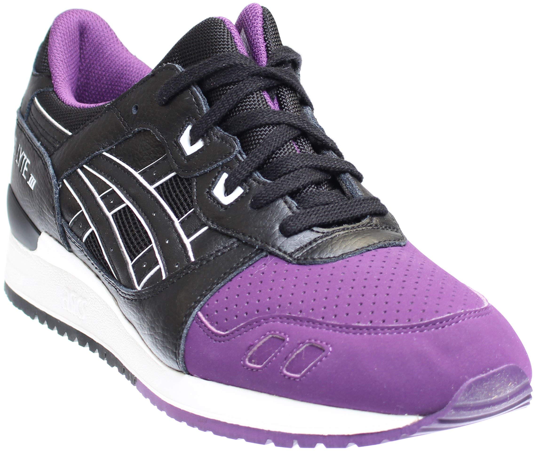 asics gel lyte iii purple black