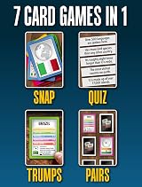 SMART CARDS Countries Gift Travel Game 7 in 1 1-8 Players 5+ view 4