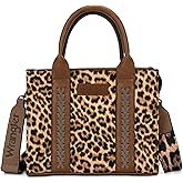 Wrangler Medium Tote Bag for Women Designer Satchel Handbags Top-handle Purses with Strap