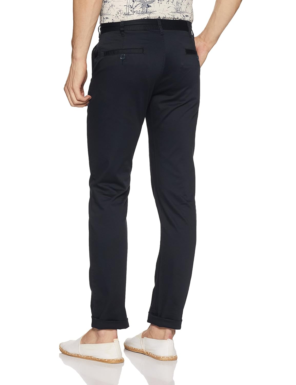 peter england men's casual trousers