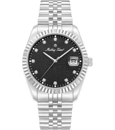 Amazon.com: Mathey-Tissot Homage Type XX Black Dial Men's Watch