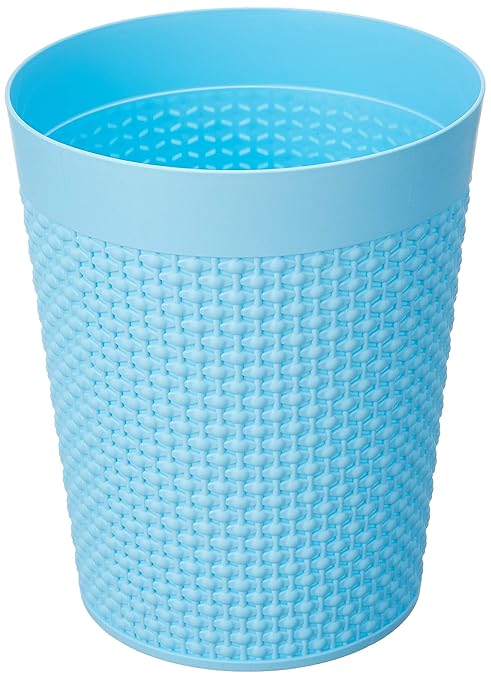 Gardens Need 100% Virgin Plastic Himalaya Pot| Set of 2 Planter, (15.5cm x 20cm x 24cm, Sky Blue)