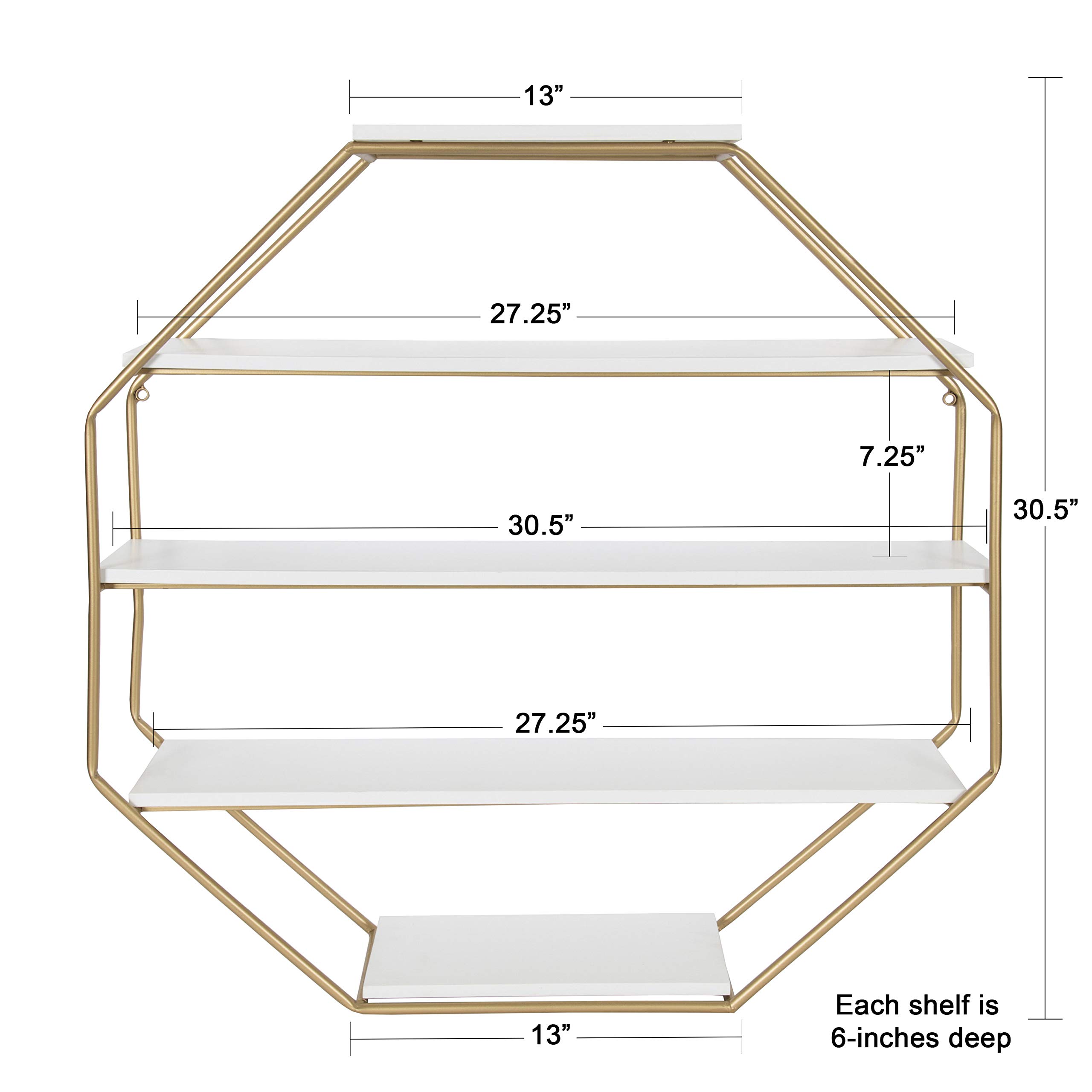 Amazon Com Kate And Laurel Wall Shelves