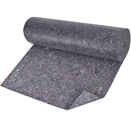 TecTake 800669 Malervlies ca. 1 m x 50 m = 50 m² Abdeckvlies mit PE Anti-Rutsch Folien Beschichtung - diverse Stärken - (180 