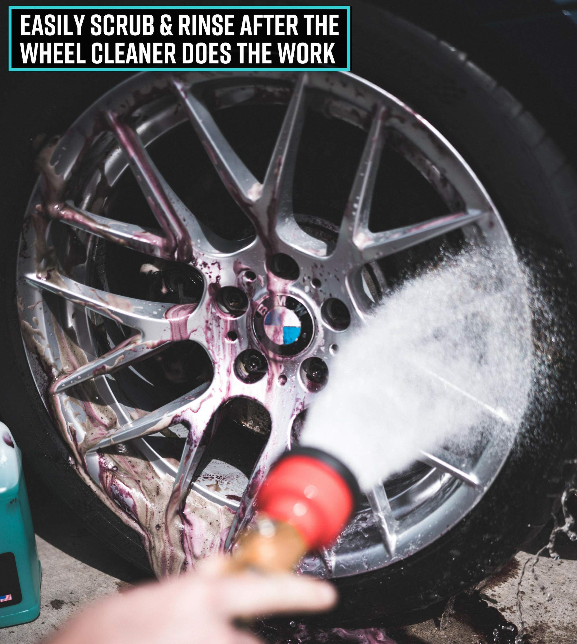 Adam's Wheel Cleaner (16oz) Wheel & Auto Detailing Cleaning Formula
