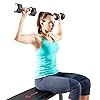 Image 4 - Marcy Flat Utility 600 lbs Capacity Weight Bench for Weight Training and Ab Exercises SB-315
