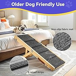 2025 Upgraded Dog Ramp for Couch, Foldable Small