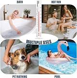 Thermometer World Bath Thermometer - Clear Bath Water Temperature Gauge view 7