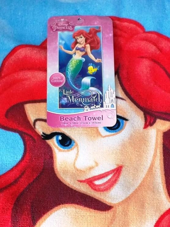 Disney Princess Little Mermaid Beach Towel Amazon.es Hogar
