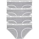 Victoria's Secret Women's Cotton Logo Hipster Underwear, Moderate Coverage Panties for Women, Multi Pack (XS-XXL)