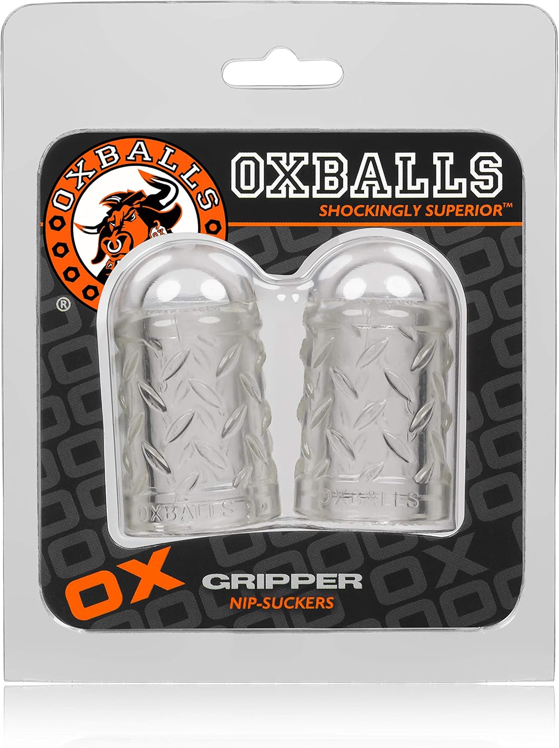 OXBALLS Gripper Nipple Suction Cups, Clear - Image 3