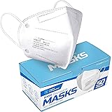 Lyka Distribution KN95 Face Masks - 50 Pack - 5 Layer Protection Breathable KN95 Face Mask - Filtration>95% with Comfortable 