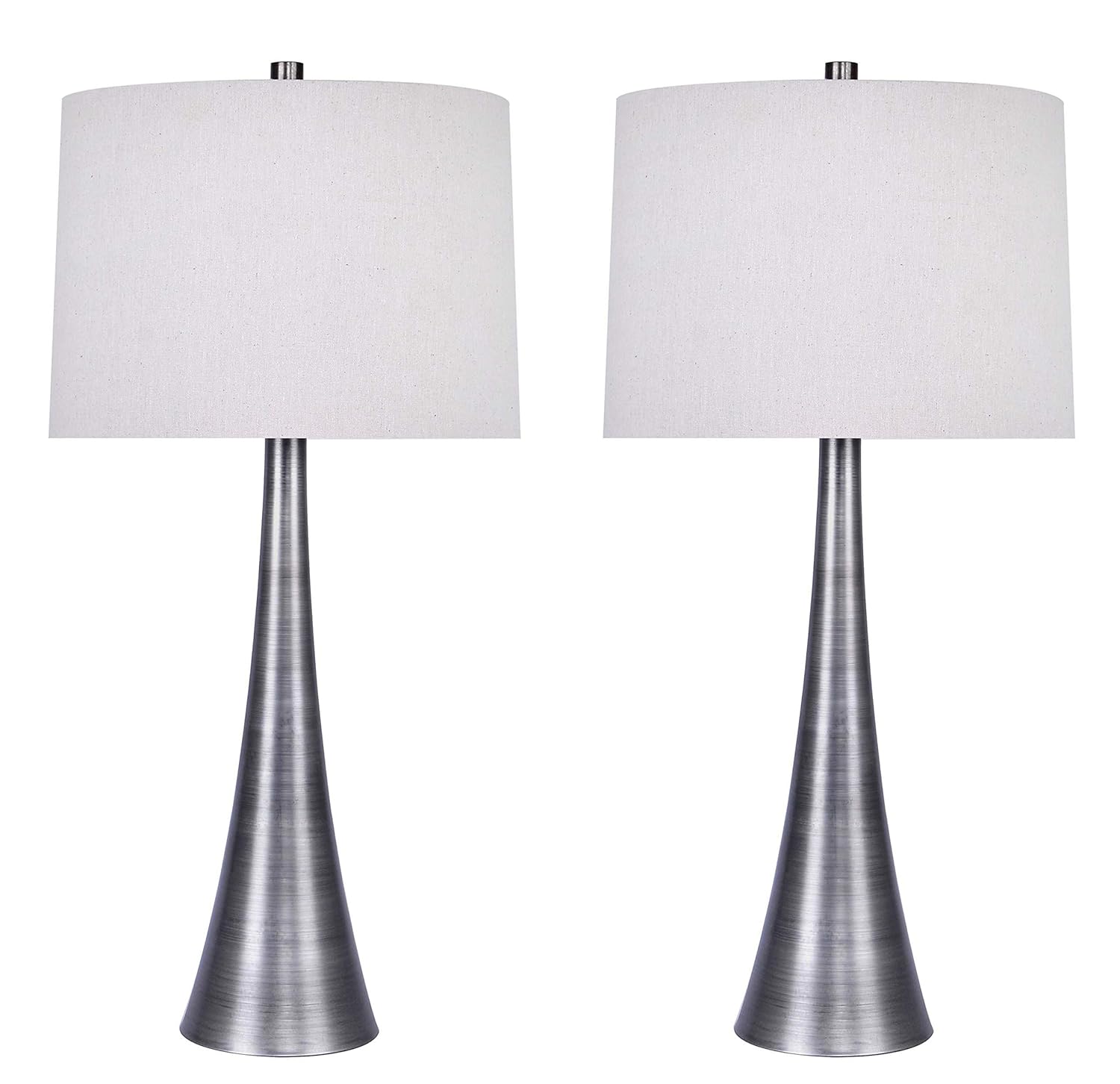 Best Contemporary Silver End Table Lamp