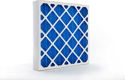 GVS G4 Pleated Panel Filter 15x15 inch Blue/White Pack of 2 HVAC Pre-Filter