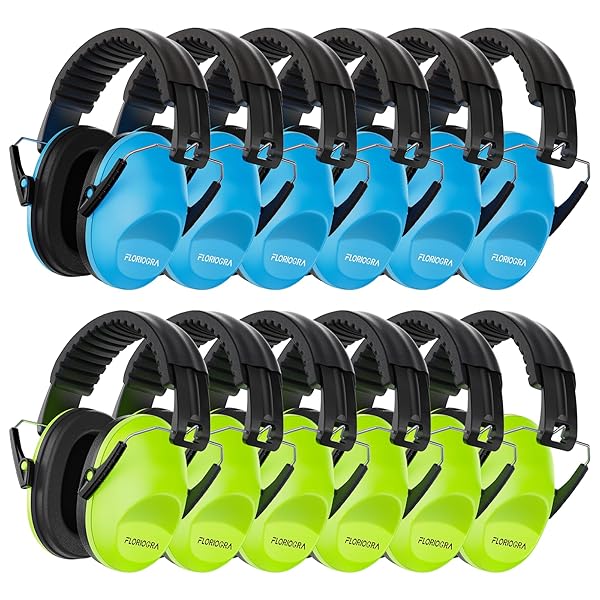 FLORIOGRA 12 PACK NOISE CANCELING HEADPHONES FOR KIDS,...