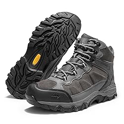 NORTIV 8 Men's Waterproof Hiking Boots Outdoor Mid