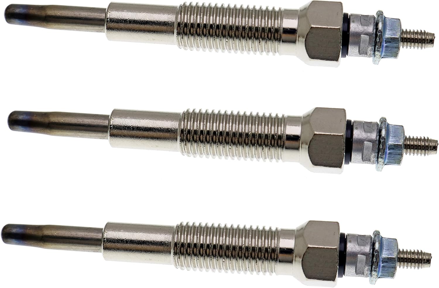 Mover Parts 3PCS Glow Plug SBA185366092 SBA185366040 for Ford Tractor