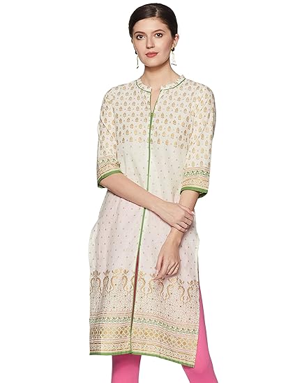 Women's cotton Straight Kurta