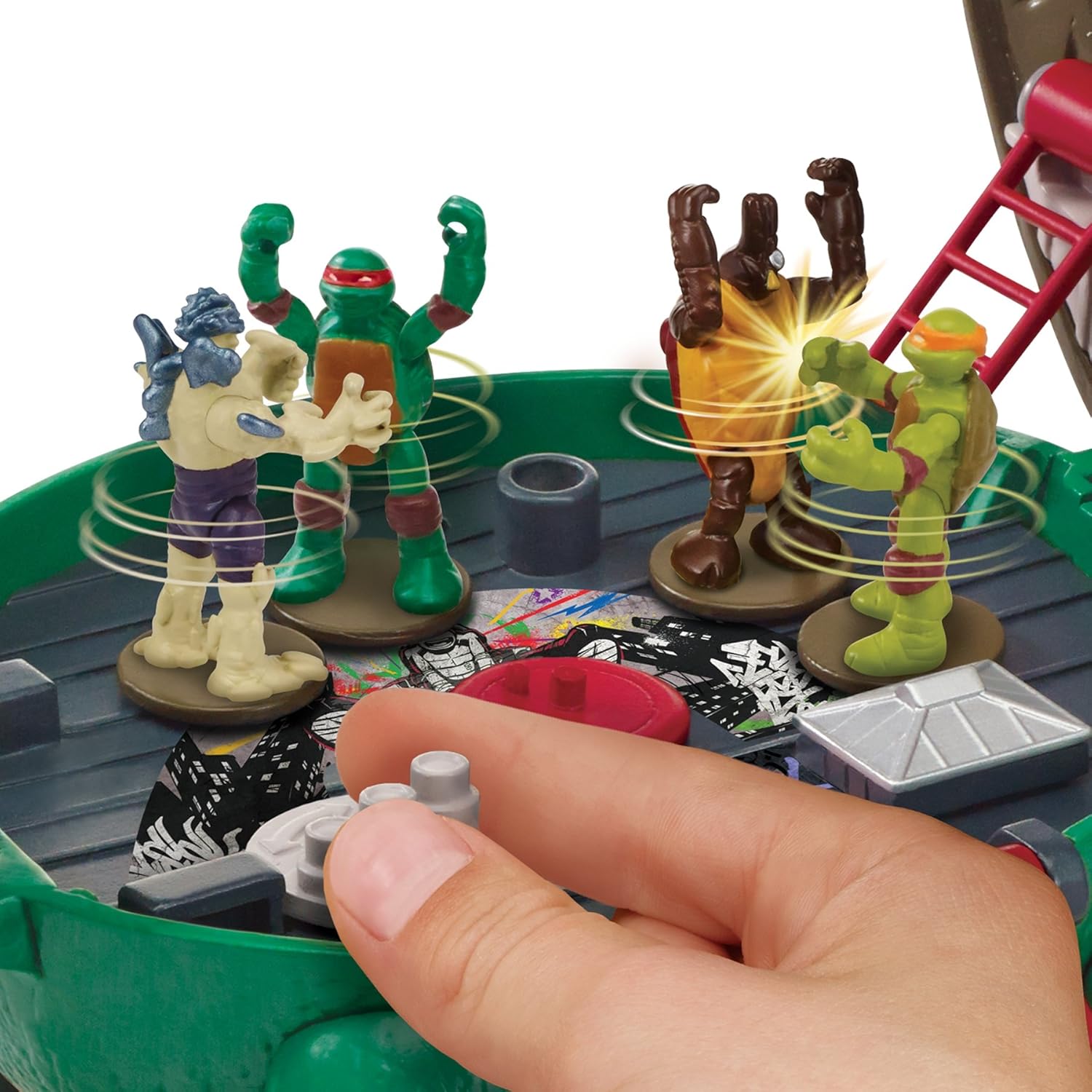 teenage mutant ninja turtles micro mutants playset