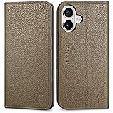 SHIELDON Wallet Case Phone Case for iPhone 16 Plus