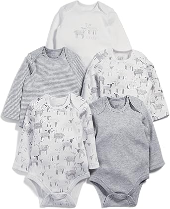 Mamas And Papas Body Bebe Garcon Bodys Et Combinaisons Lot De 5 Bebe Puericulture Bebe Puericulture Bodys