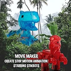 Mega Pack Stikbot Dino Movie Set Zing S1265 Stikbot Mega Dino Toy