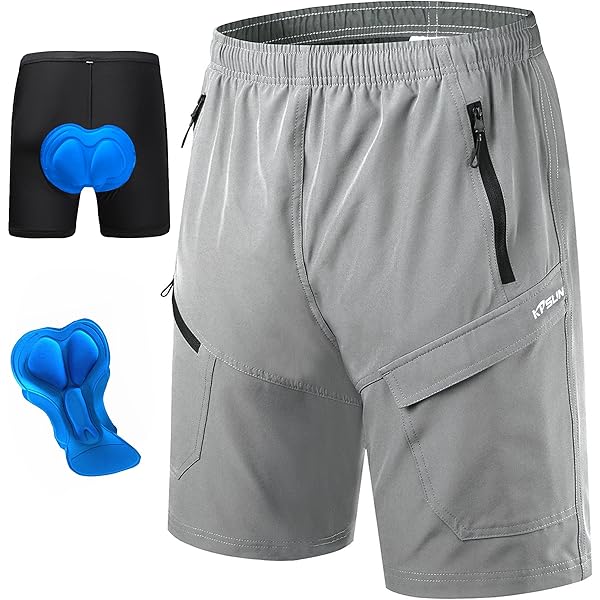 Mountain Bike Spin Shorts Padded X-TIGER Cycling Underwear Mens