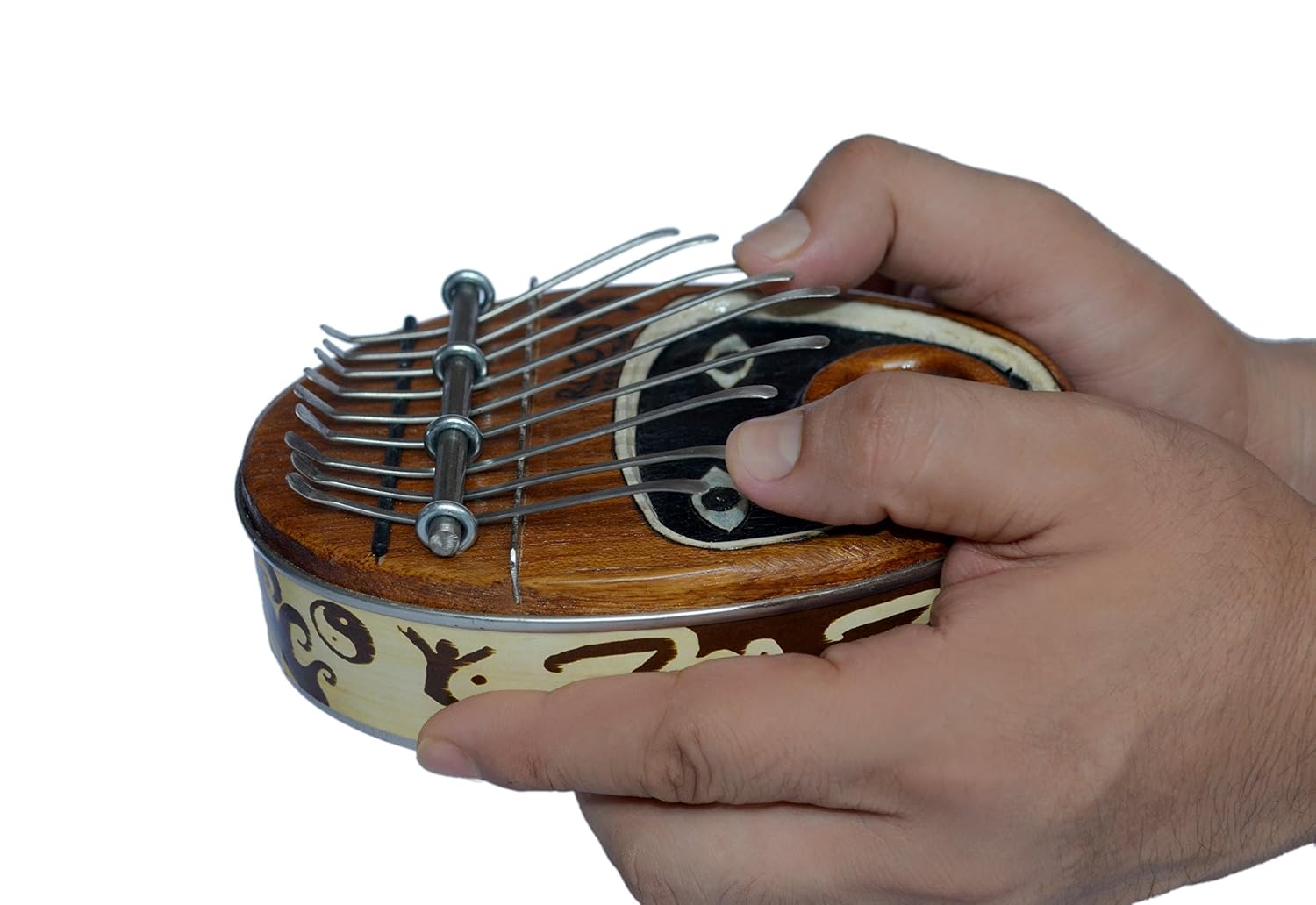 ROOTS PRODUCTION Handmade Zenzula Kalimba Mbira Thumb Piano Sanza