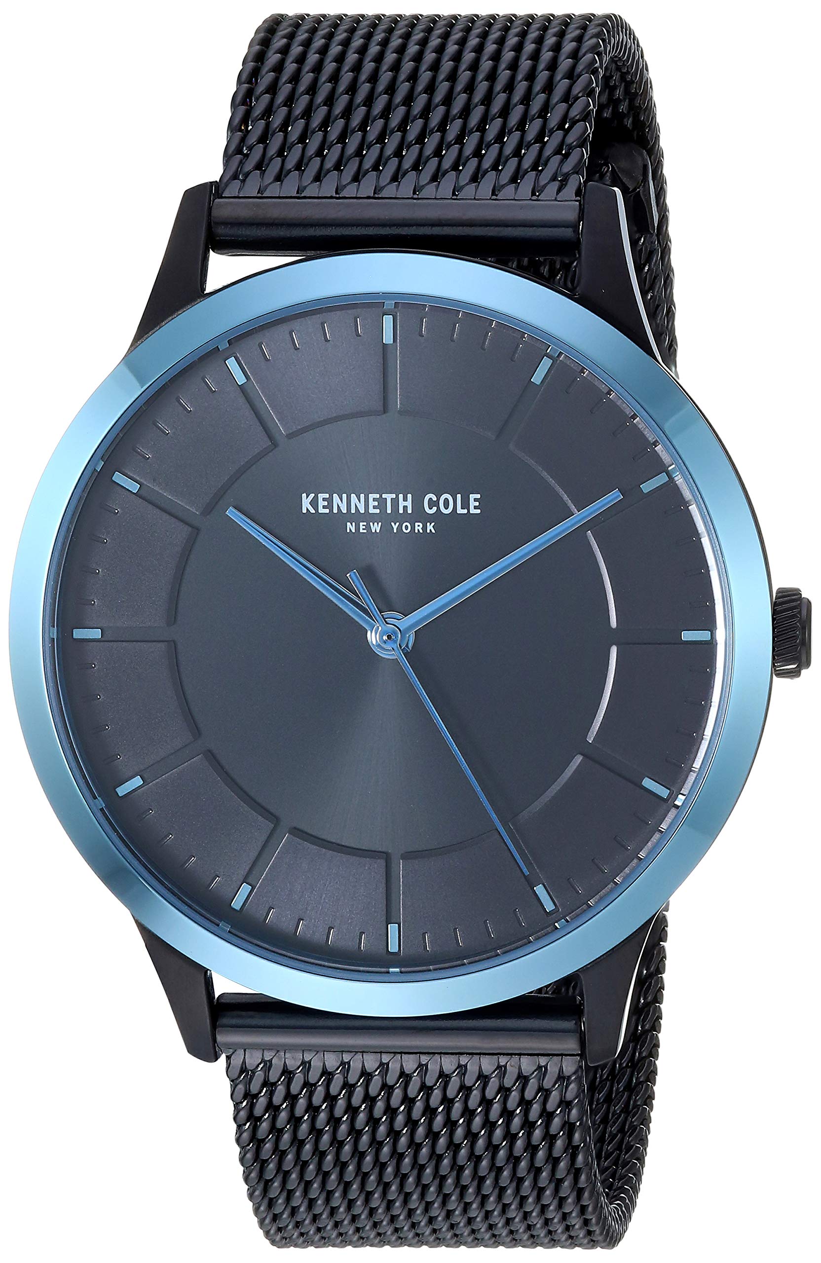 Kenneth Cole New York Men Analog Quartz Watch with Stainless Steel Strap KC50781001