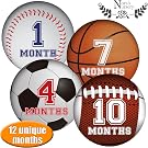 Closet Doodles Baby Clothing Dividers – Set Of 6 Floral Dividers For 1.25" Rods