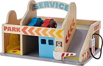melissa and doug car garage