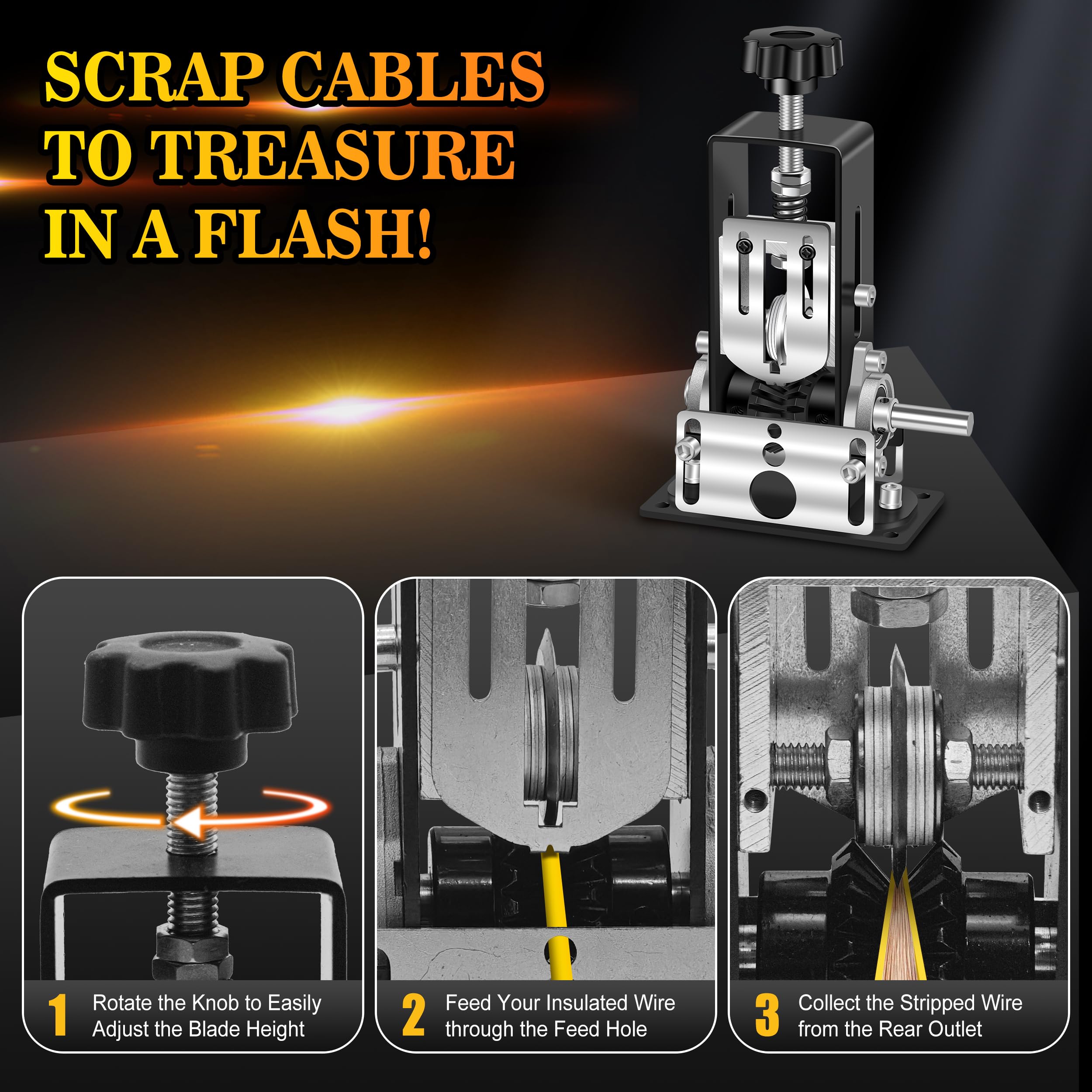 Manual Wire Stripper Machine 0.06