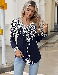 Zeagoo Shirts for Women 2025 Fall Spring Long