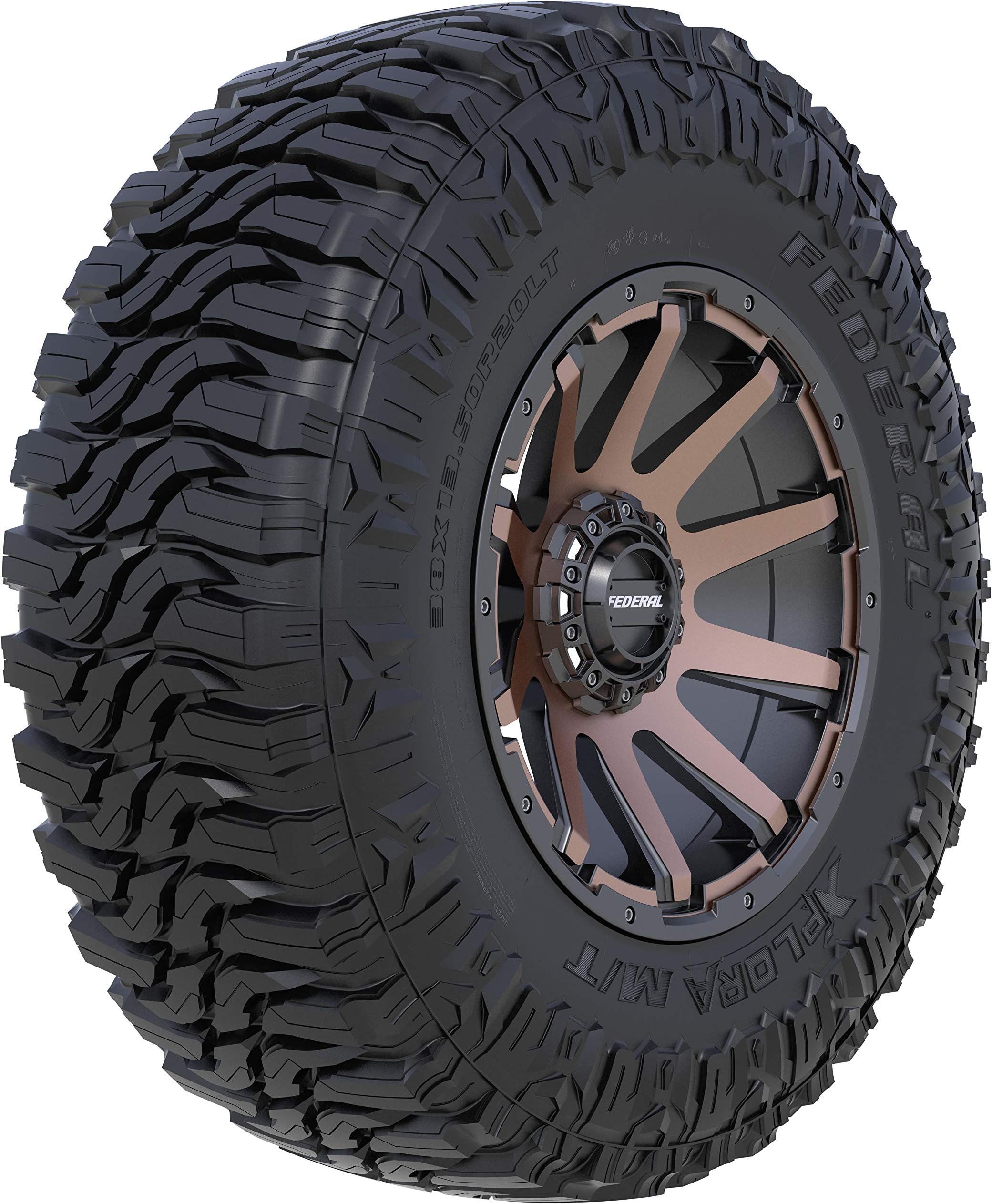 Federal Xplora M/T all_ Terrain Radial Tire-LT305/60R18 121Q 10-ply