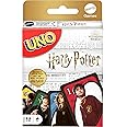 Mattel Games UNO Harry Potter Card Game for Kids, Adults and Game Night Based On the Popular Series for 2-10 Players