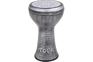 Toca Jamal Fiberglass Doumbek Silver (Silver)