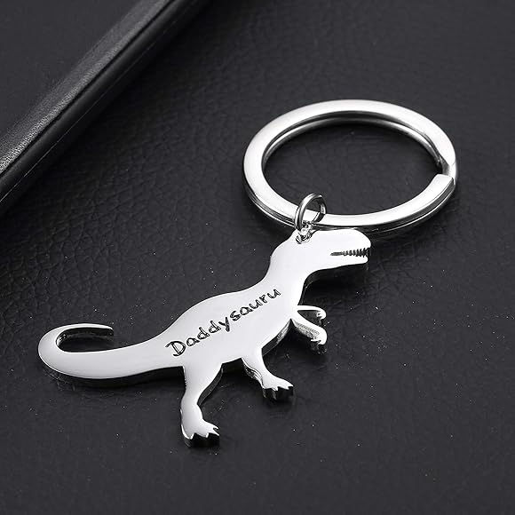 daddysaurus keyring