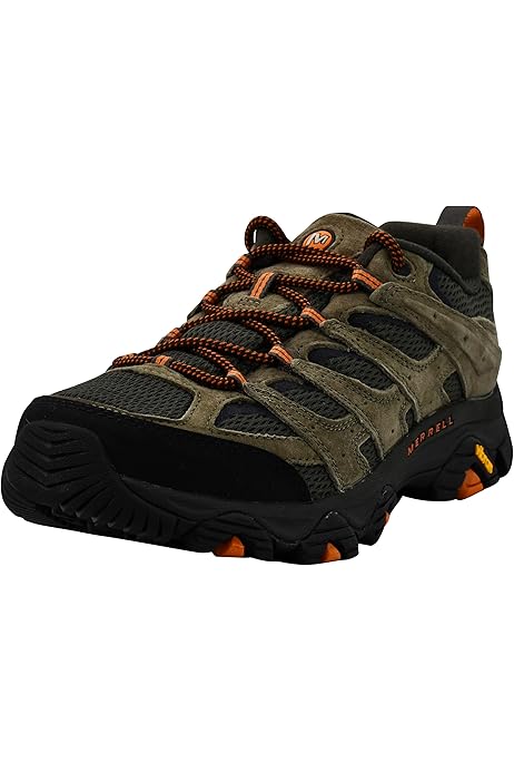 Amazon.com | Merrell Moab 3 Waterproof Hiking Shoe, Black Night  