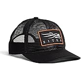 SITKA Icon Mesh Mid Pro Trucker Hat - Adjustable Outdoor Snap Back Hat for Men